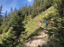 Montée au col du Brévent